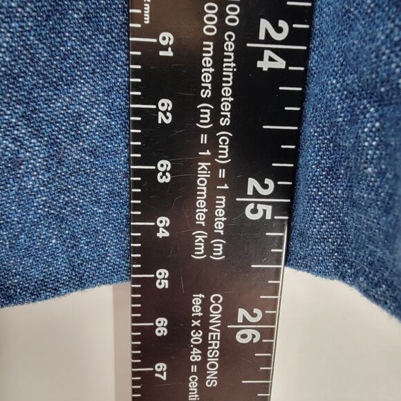 Vintage Saint Germain Women's Denim‎ Embroidered Patchwork Jacket Size Petite - Picture 9 of 11